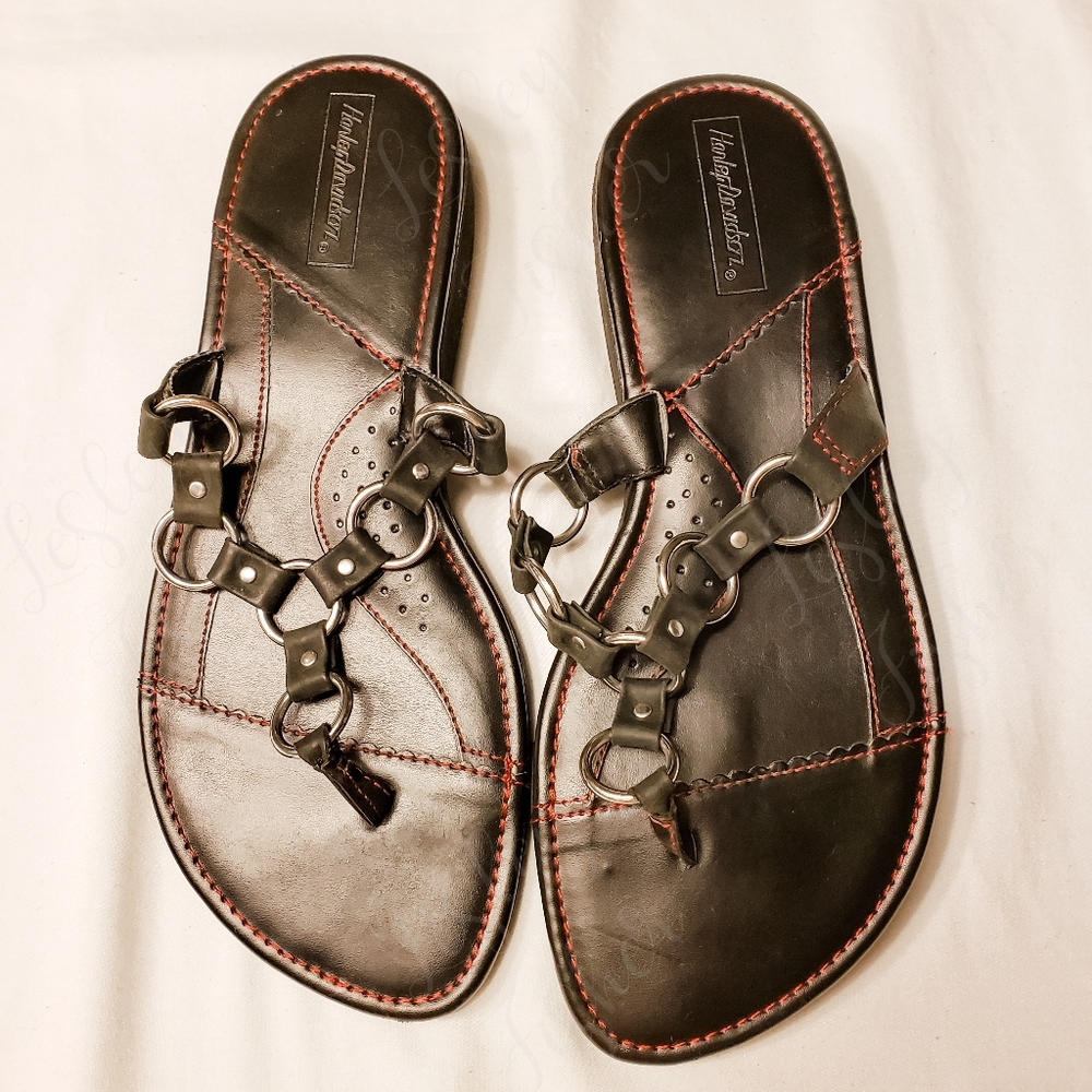 Like New Womens Harley Davidson Sandals